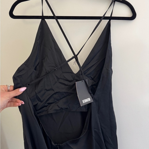 NWT reformation silk liza dress - Picture 3 of 7